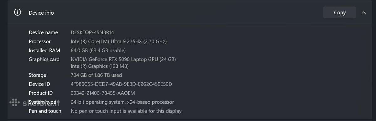 Legion Pro 7 16iax10h - nuotraukos Nr. 3