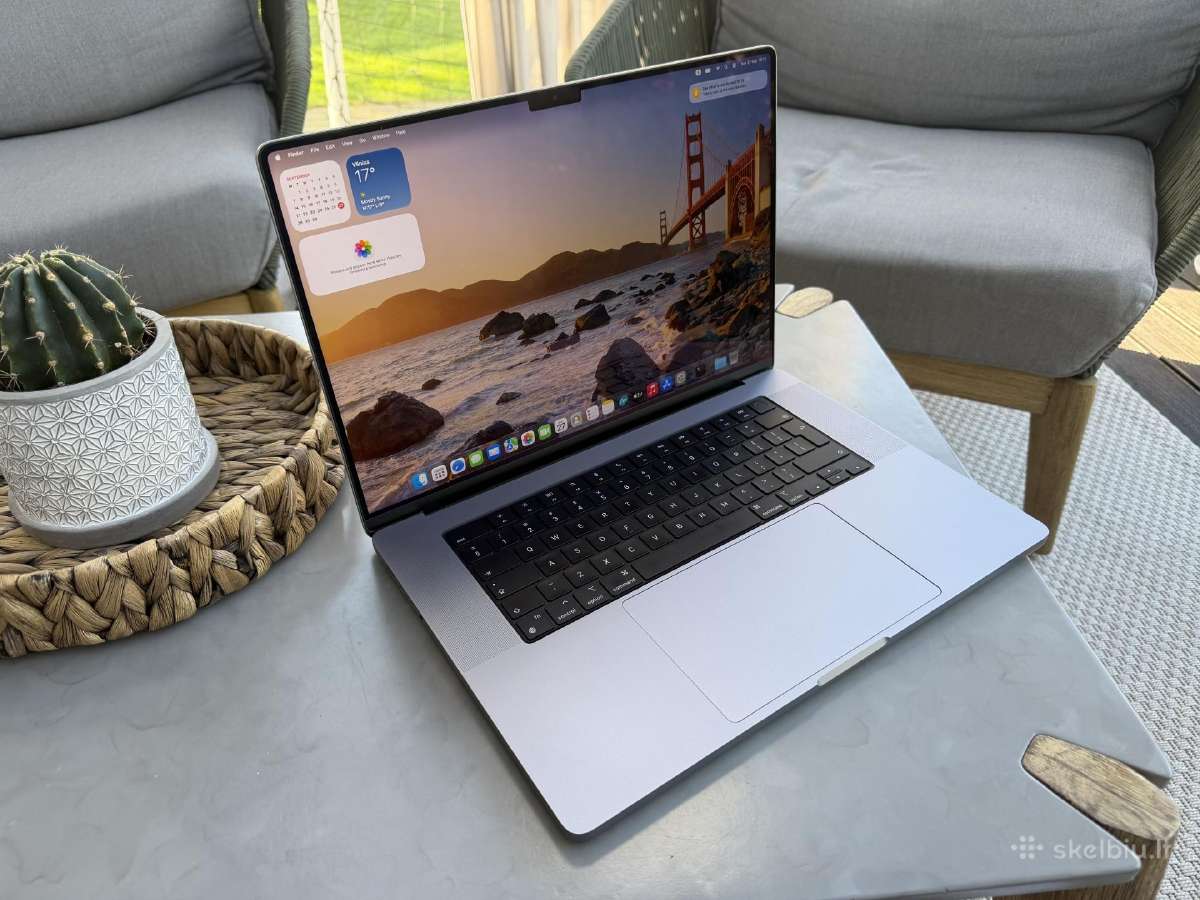 Apple MacBook Pro 2021 16 / M1 Max / 32gb /1tb #4 - nuotraukos Nr. 2