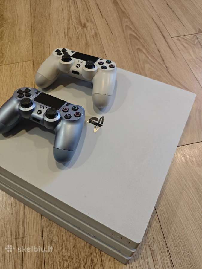 Sony Playstation 4 Pro 1tb White - nuotraukos Nr. 2