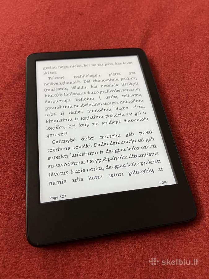 Amazon Kindle 11th Gen 16 GB Wi-fi Black - nuotraukos Nr. 2