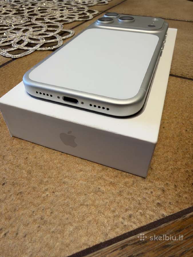 iPhone 17 Pro 256gb Silver 96% baterija - nuotraukos Nr. 5