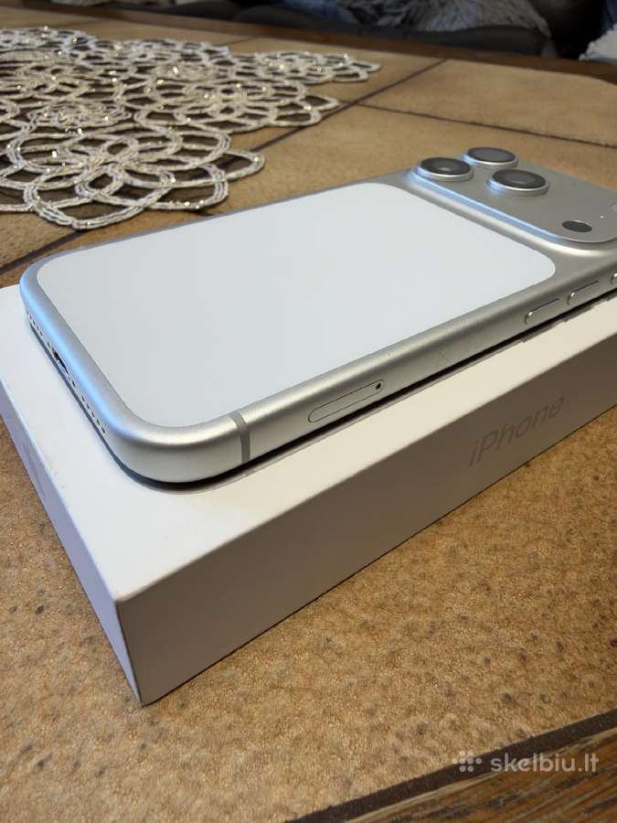 iPhone 17 Pro 256gb Silver 96% baterija - nuotraukos Nr. 6