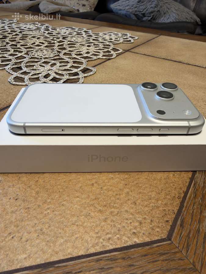 iPhone 17 Pro 256gb Silver 96% baterija - nuotraukos Nr. 7