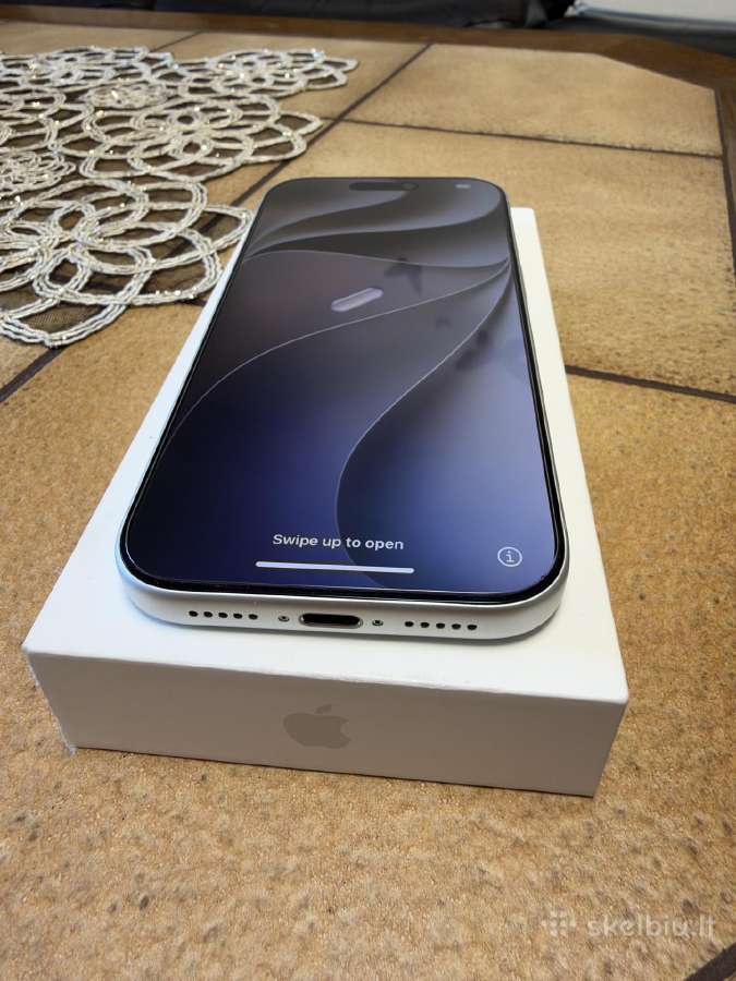 iPhone 17 Pro 256gb Silver 96% baterija - nuotraukos Nr. 11