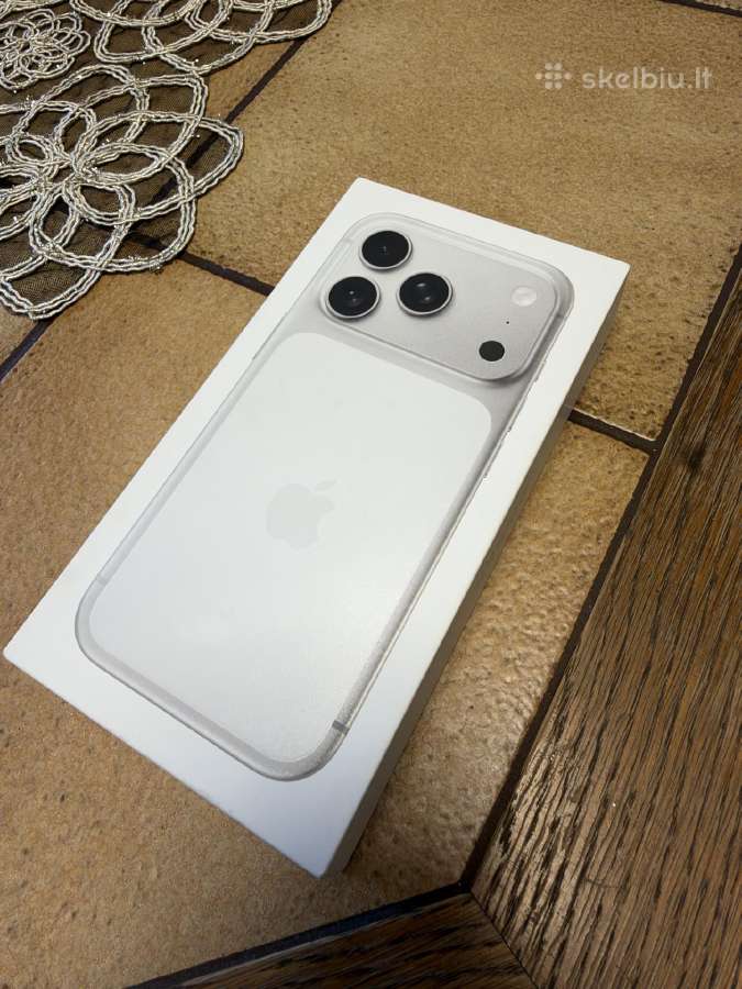 iPhone 17 Pro 256gb Silver 96% baterija - nuotraukos Nr. 2