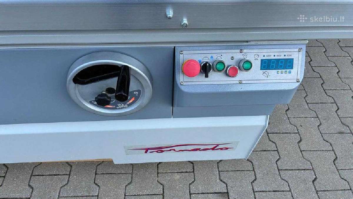 Formatinio pjovimo staklės Tornado 3200 - nuotraukos Nr. 2