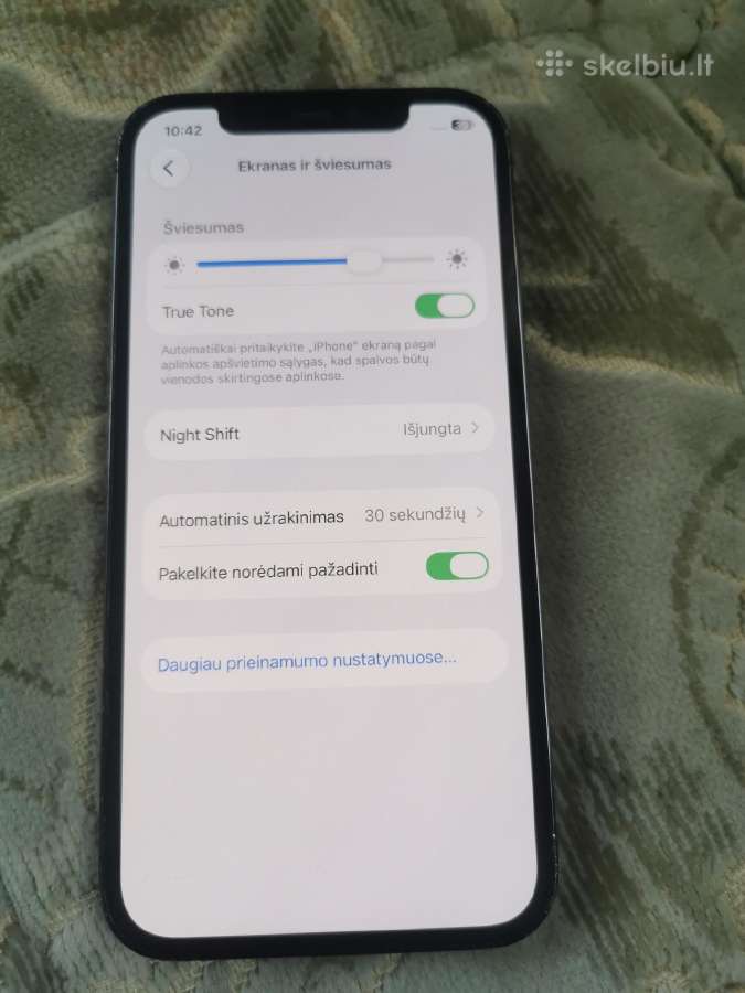 Apple 12pro 256gb - nuotraukos Nr. 8