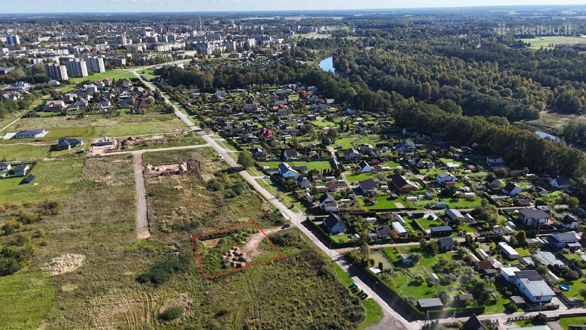 Parduodamas namų valdos sklypas Žemupio g. - nuotraukos Nr. 2