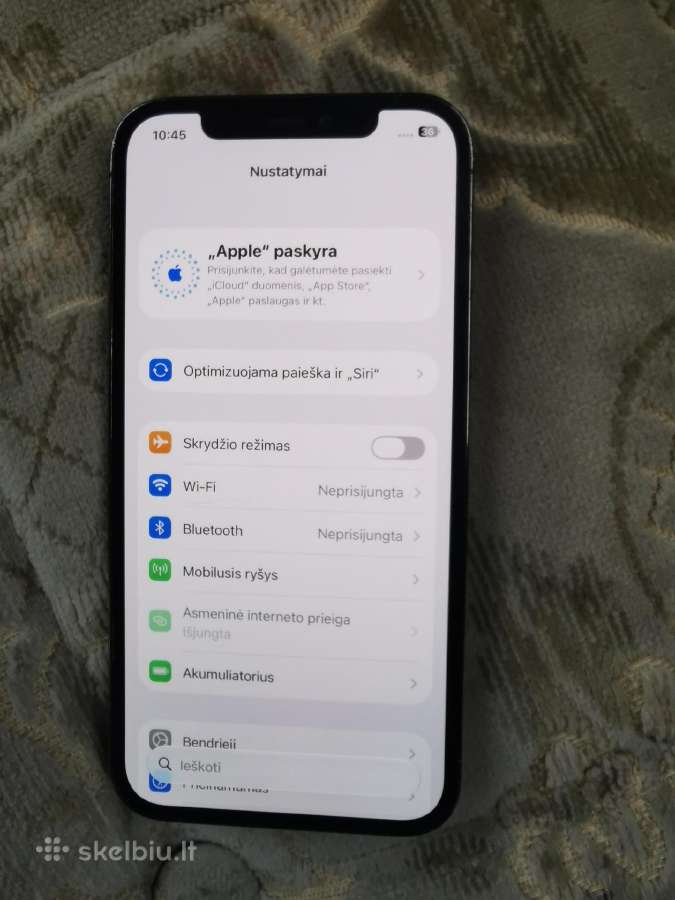 Apple 12pro 256gb - nuotraukos Nr. 9