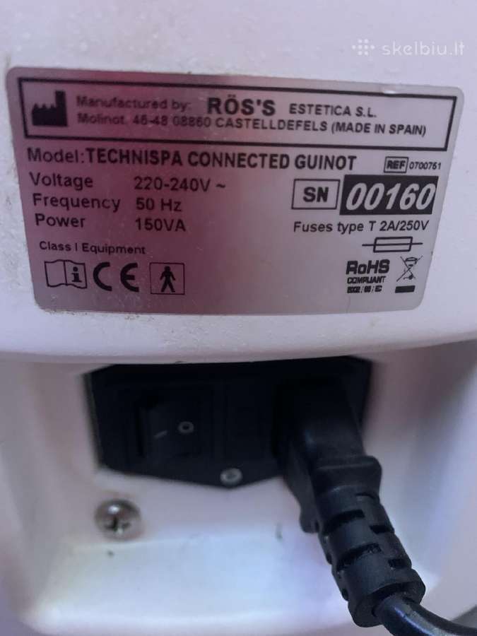 Parduodu aparata Guinot Techni Spa - nuotraukos Nr. 5