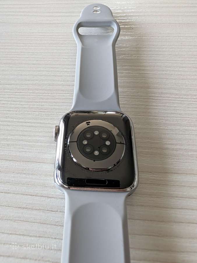 Apple Watch Series 6 40mm Stainless Steel Lte - nuotraukos Nr. 4
