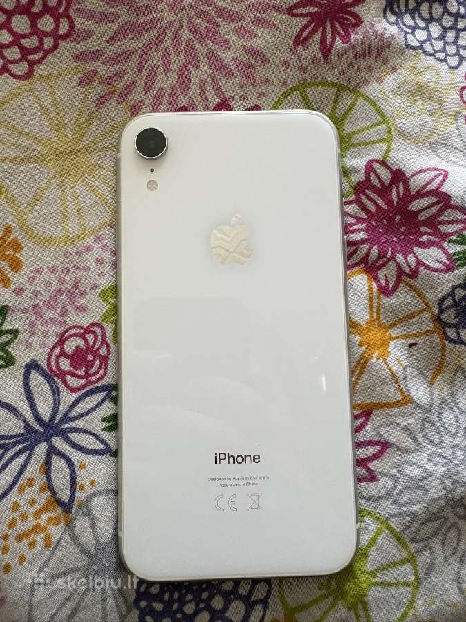 iPhone Xr 64gb white - nuotraukos Nr. 2