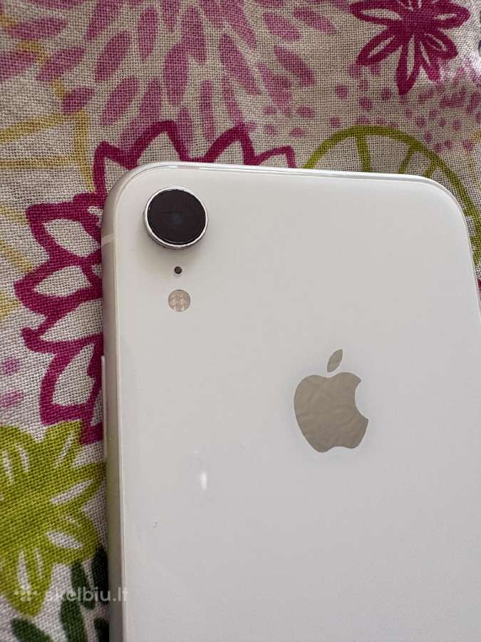 iPhone Xr 64gb white - nuotraukos Nr. 3