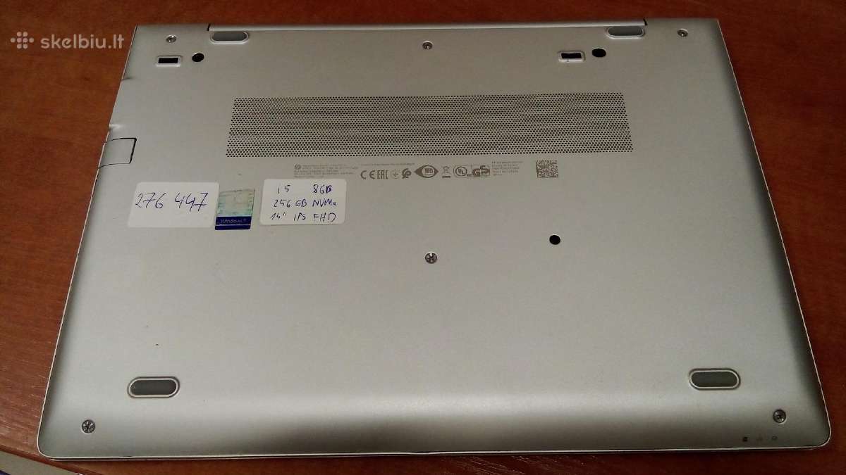 Hp Elitebook 840 G5 i5 8250u 256gb SSD, garantija - nuotraukos Nr. 8