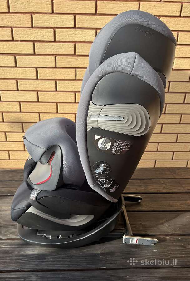 Parduodama prižiūrėta Cybex Pallas S-fix - nuotraukos Nr. 3
