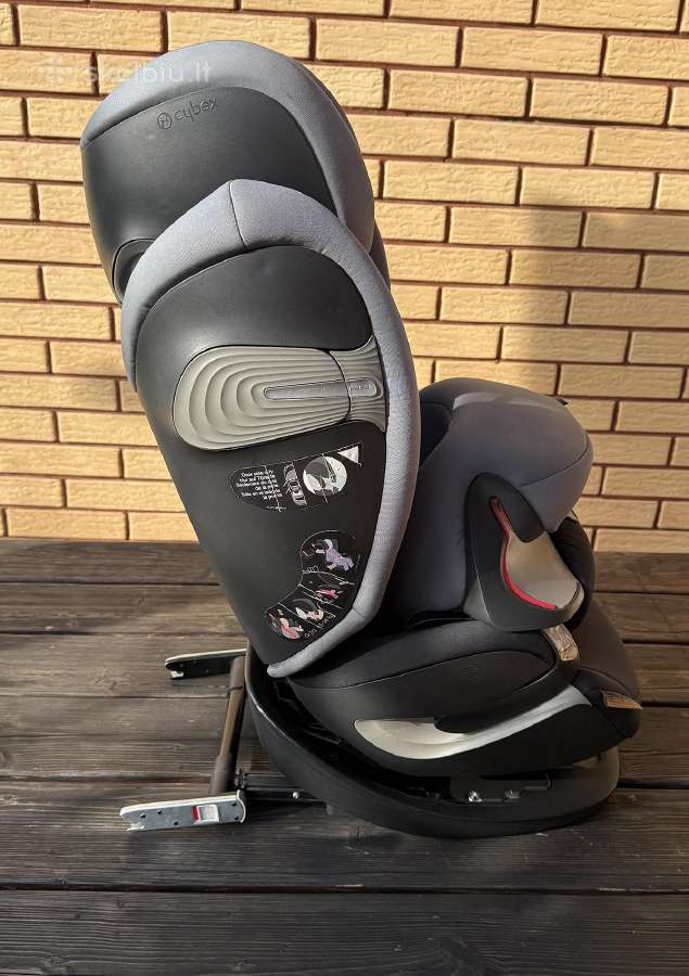 Parduodama prižiūrėta Cybex Pallas S-fix - nuotraukos Nr. 5