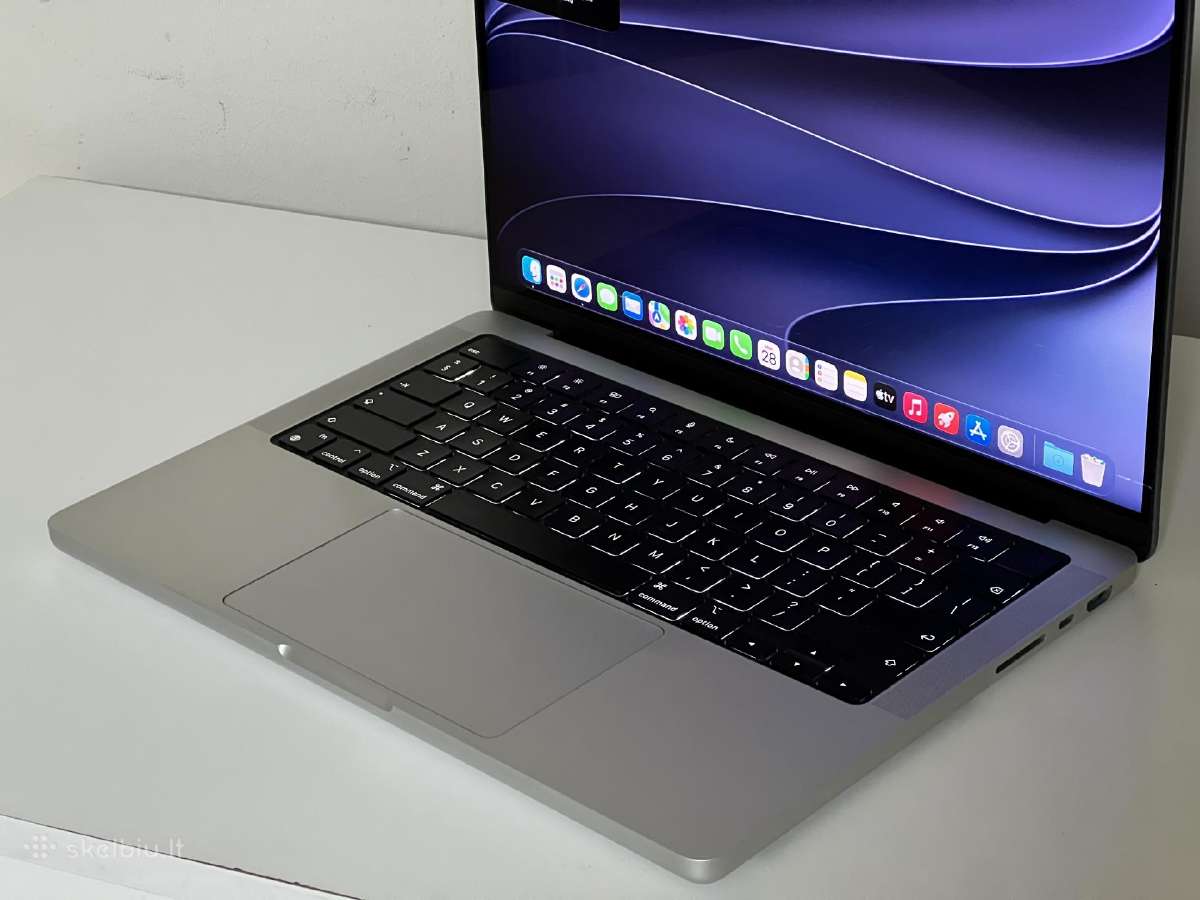Parduodamas MacBook Pro 14 su M3 Pro, 36gb/512gb. - nuotraukos Nr. 4