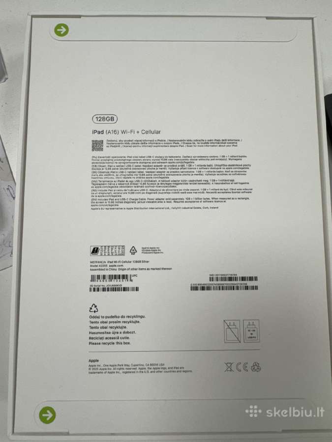 Apple iPad 11 (2025) Wi-fi + Cellular 5G - nuotraukos Nr. 2