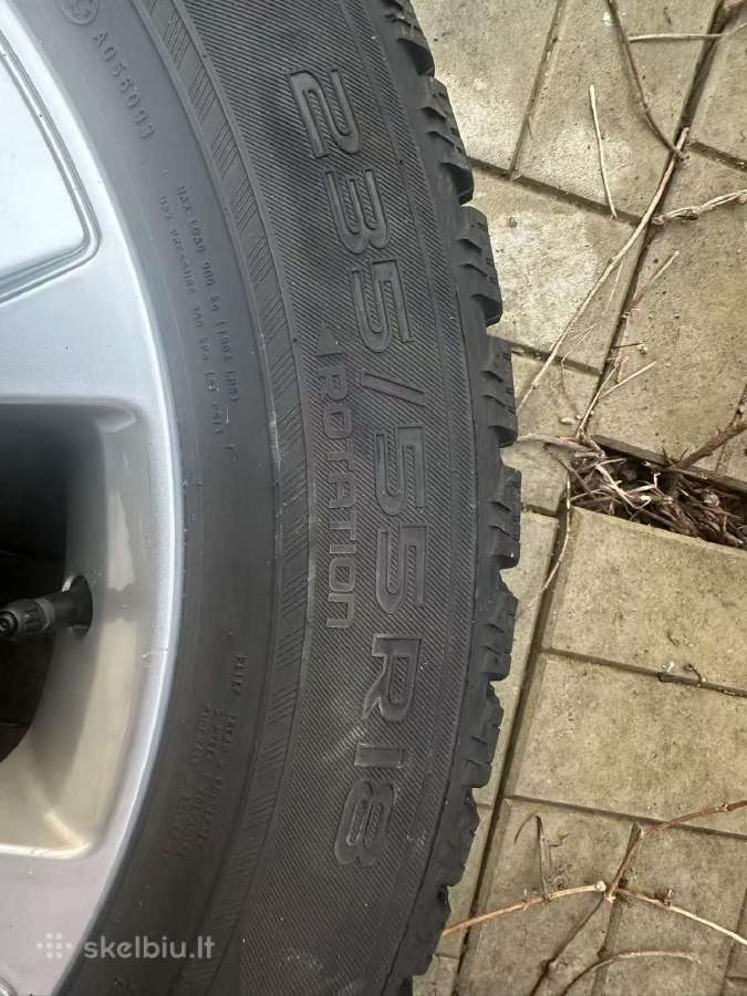 Volvo ratlankiai R18 su žieminėmis padangomis - nuotraukos Nr. 2