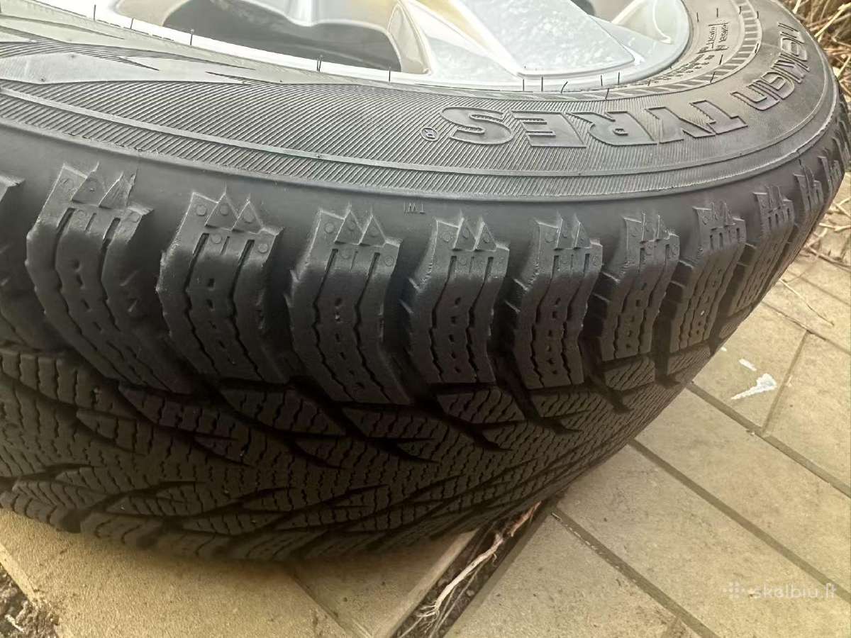Volvo ratlankiai R18 su žieminėmis padangomis - nuotraukos Nr. 4