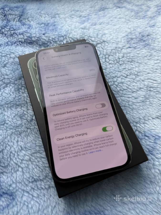 iPhone 13 Pro 128gb Green - nuotraukos Nr. 4
