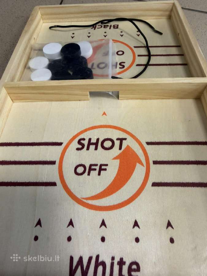 Medinis stalo žaidimas „Shot Off“ - nuotraukos Nr. 2