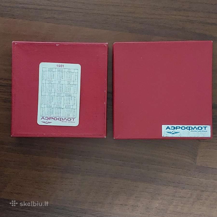 Aeroflot ,reklaminis rinkinys ( tarybinių laikų ) - nuotraukos Nr. 27