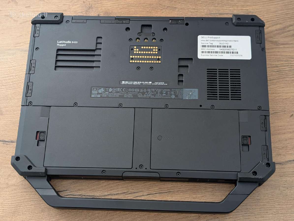 Dell Latitude 5420 Rugged military grade laptopas - nuotraukos Nr. 13