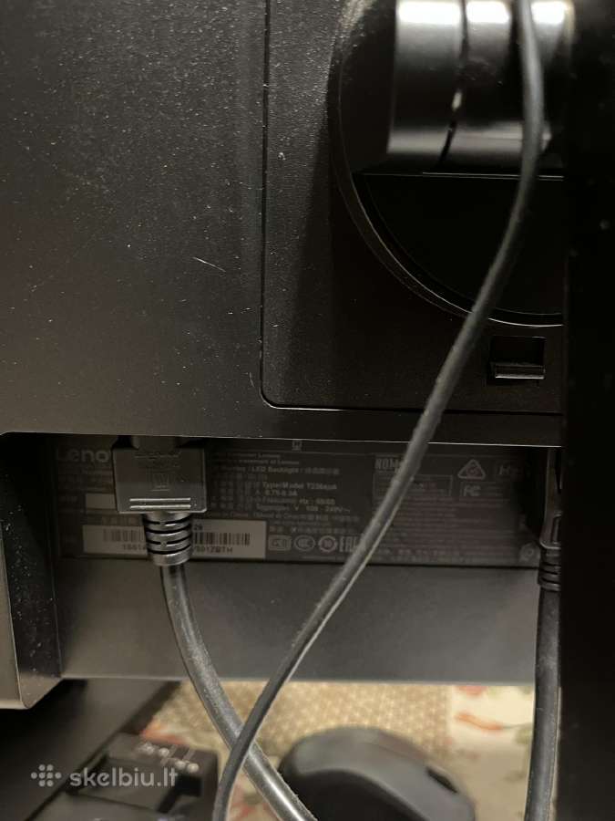 Monitorius Lenovo Thinkvision T2364pa (23") - nuotraukos Nr. 7