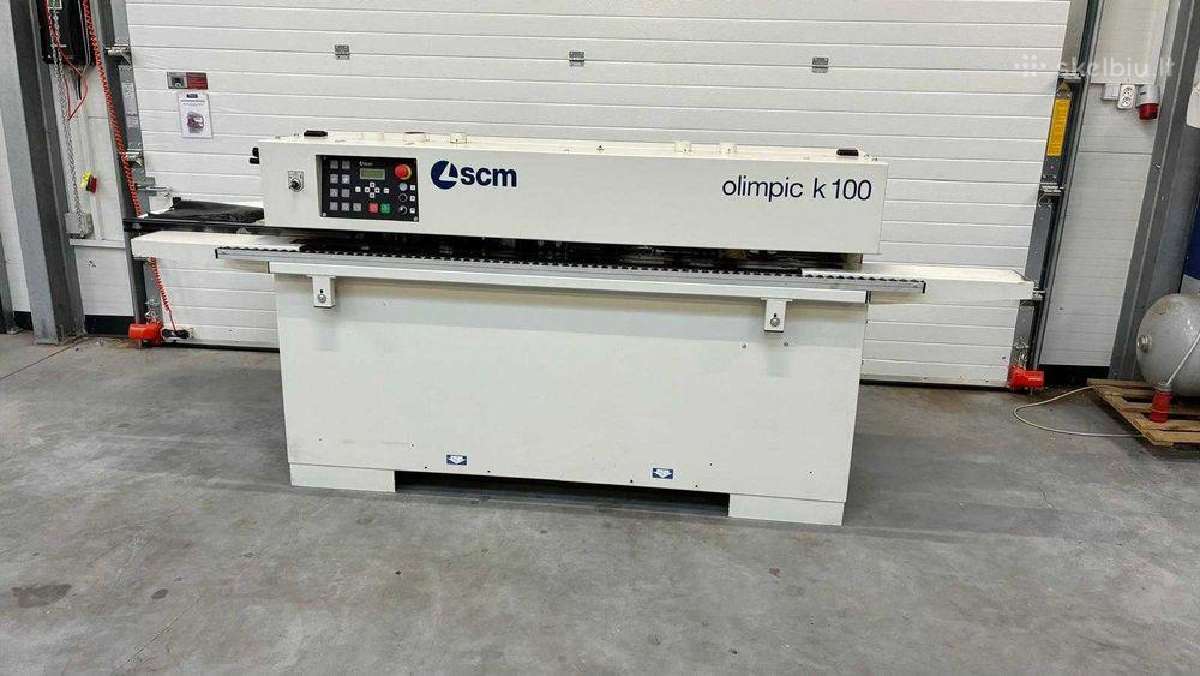 Briaunų laminavimo staklės Scm K100 - nuotraukos Nr. 3