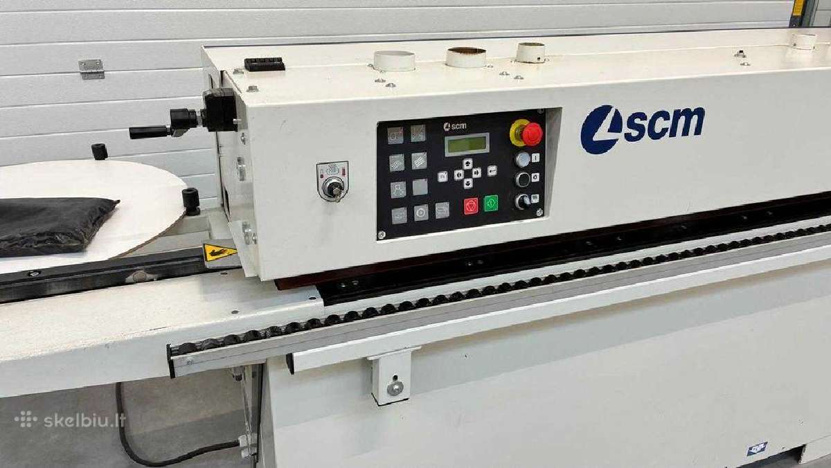 Briaunų laminavimo staklės Scm K100 - nuotraukos Nr. 4