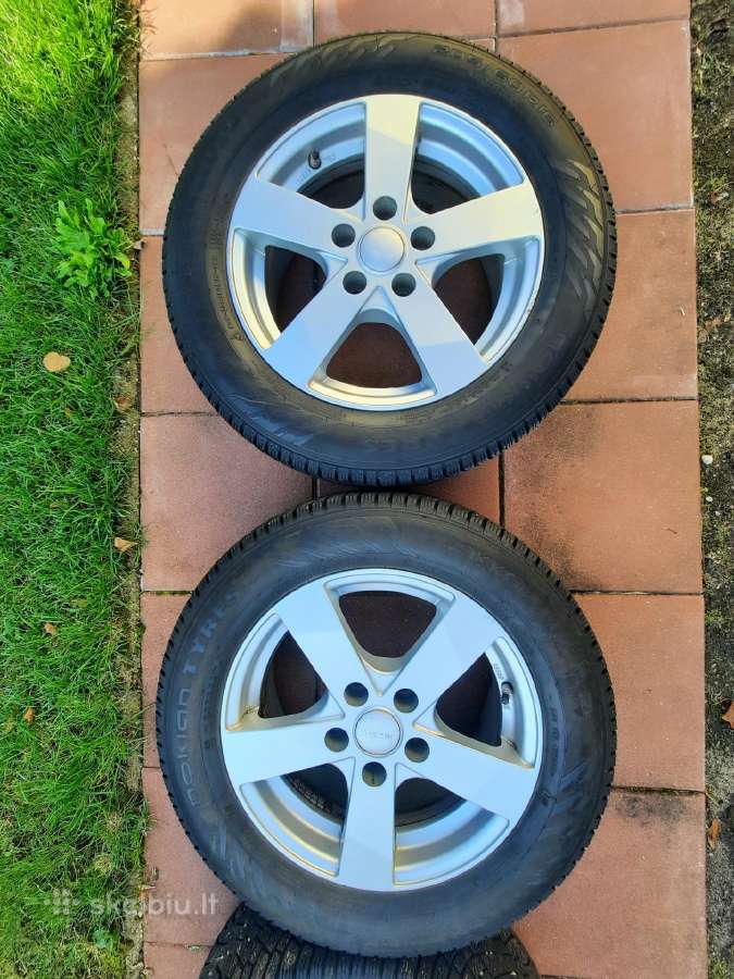 Parduodami Toyota ratlankius su padangomis R16 - nuotraukos Nr. 3