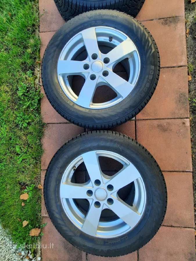 Parduodami Toyota ratlankius su padangomis R16 - nuotraukos Nr. 4