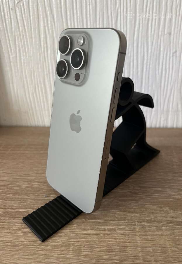 iPhone 15 Pro (256 GB) – Natural Titan - nuotraukos Nr. 3