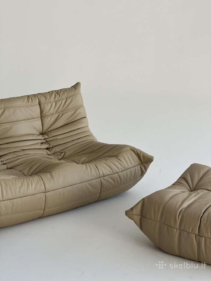 Ligne Roset Togo sofa ir pufas - nuotraukos Nr. 2