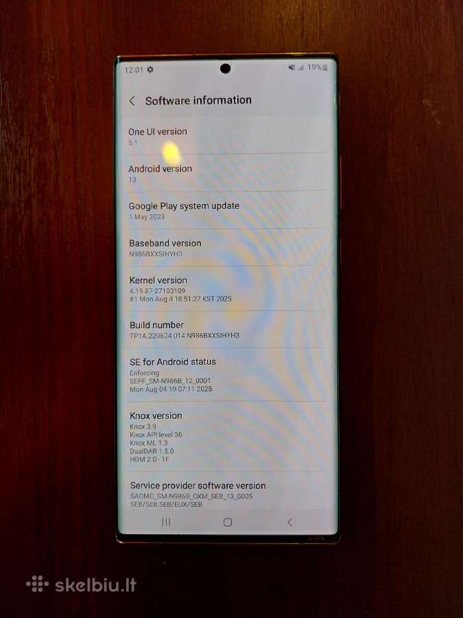 Parduodu Samsung Note20 Ultra 5G (256gb) - nuotraukos Nr. 5