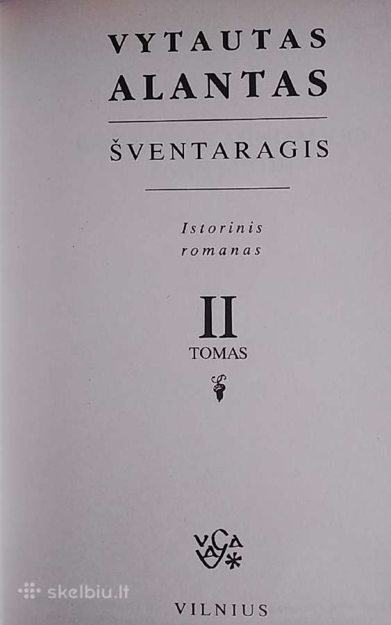 Šventaragis 2 knygos - nuotraukos Nr. 8