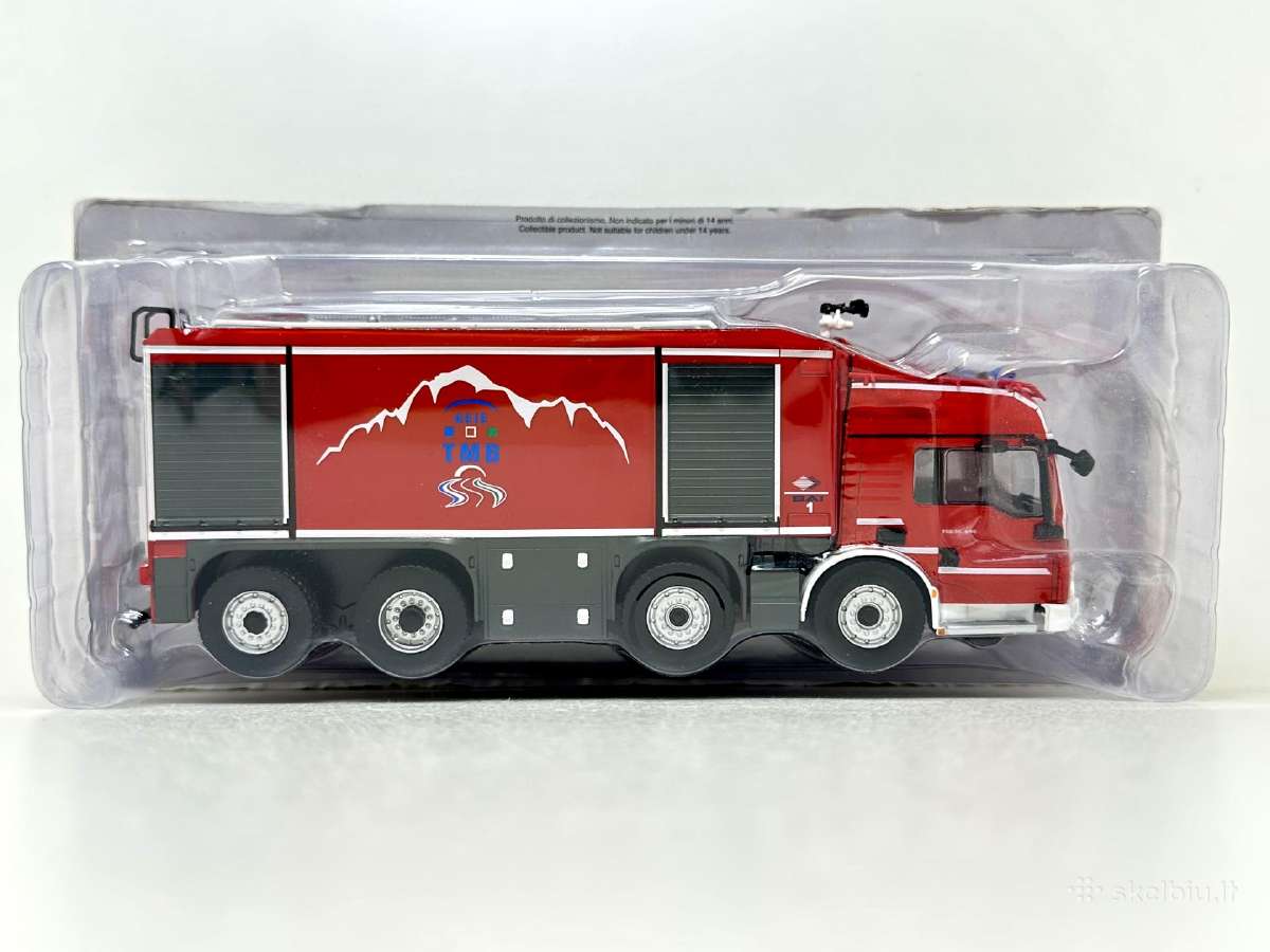 Man Tgs Proteus 2010 gaisrinė raudona 1:43 Alta - nuotraukos Nr. 2