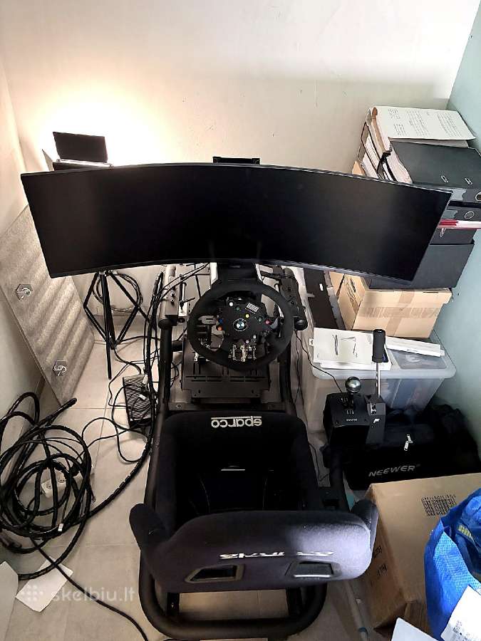 Sim racing Fanatec Dd1 20nm + Heusinkveld Sprint - nuotraukos Nr. 2