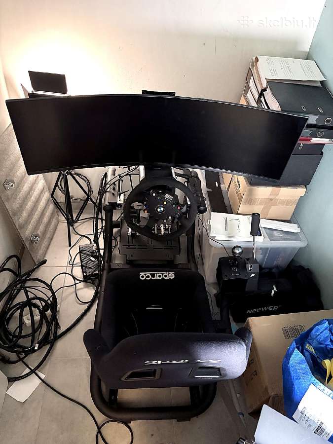 Sim racing Fanatec Dd1 20nm + Heusinkveld Sprint - nuotraukos Nr. 3