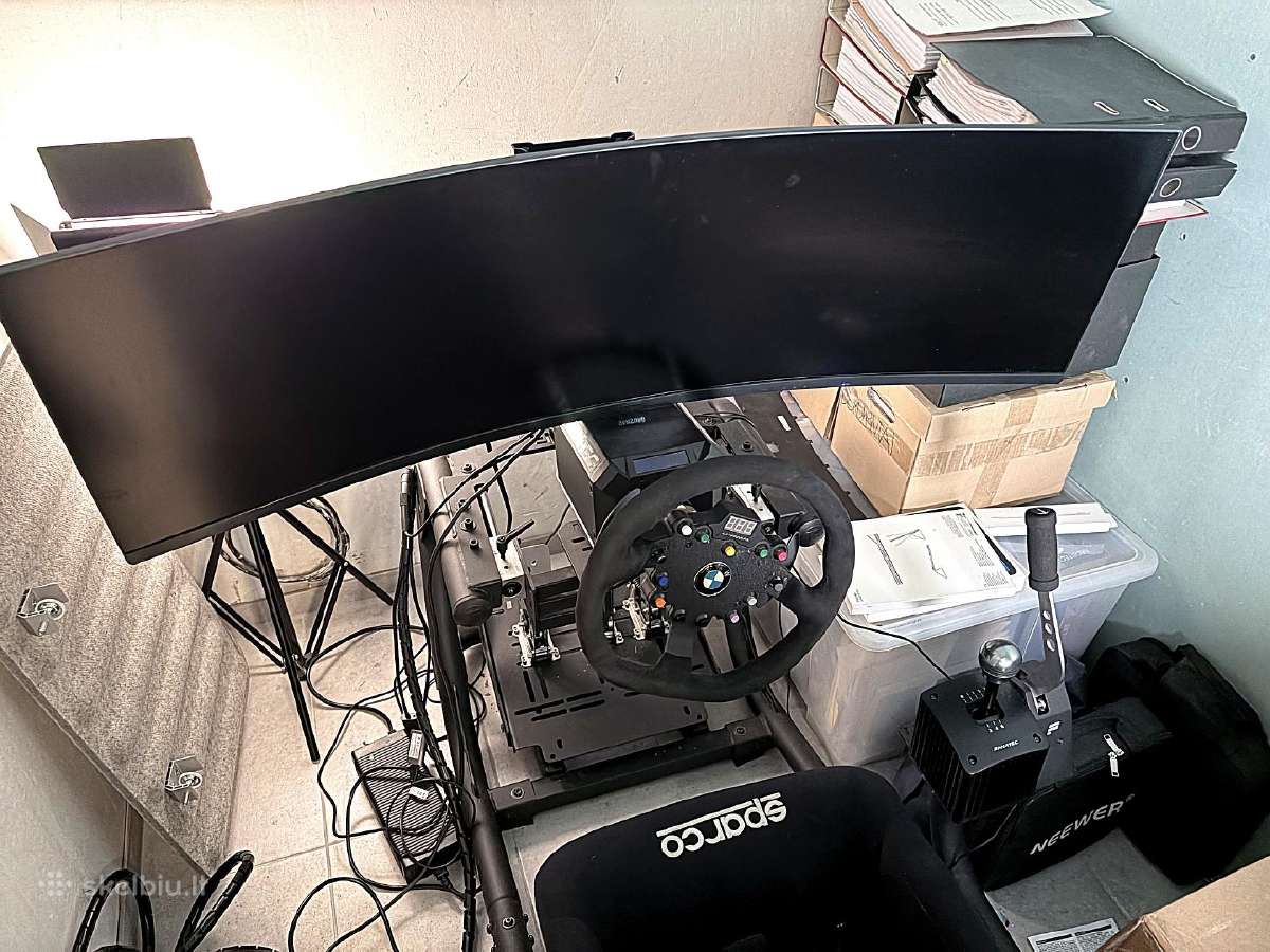 Sim racing Fanatec Dd1 20nm + Heusinkveld Sprint - nuotraukos Nr. 4
