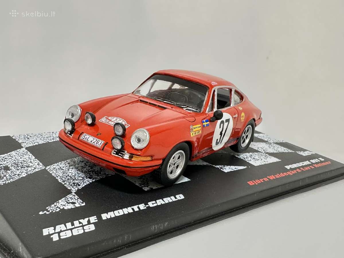 Porsche 911 S 1969 Rallye Monte Carlo #37 1:43 - nuotraukos Nr. 3