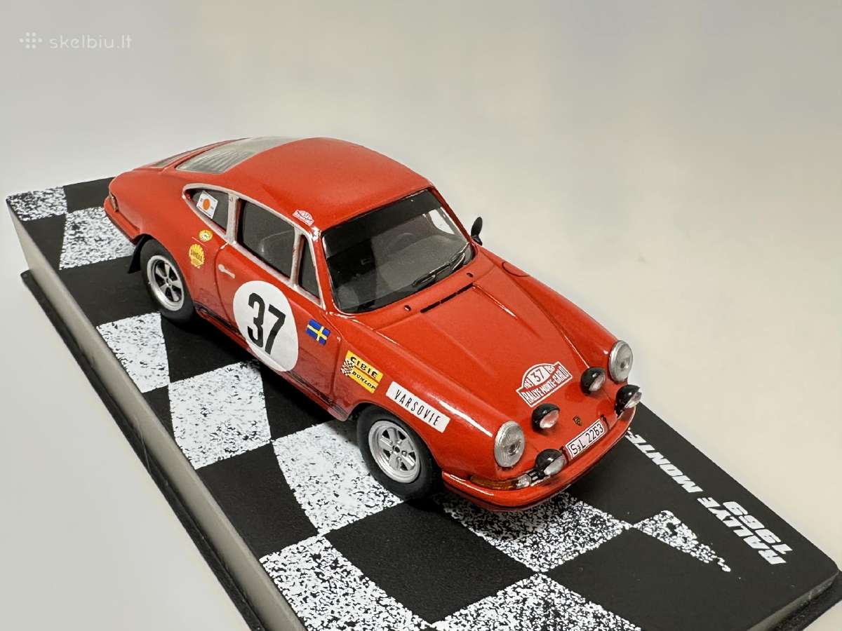 Porsche 911 S 1969 Rallye Monte Carlo #37 1:43 - nuotraukos Nr. 6