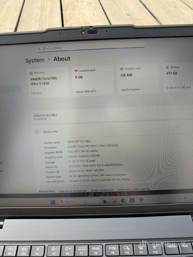 Lenovo thinkpad l14 gen 5 - nuotraukos Nr. 6