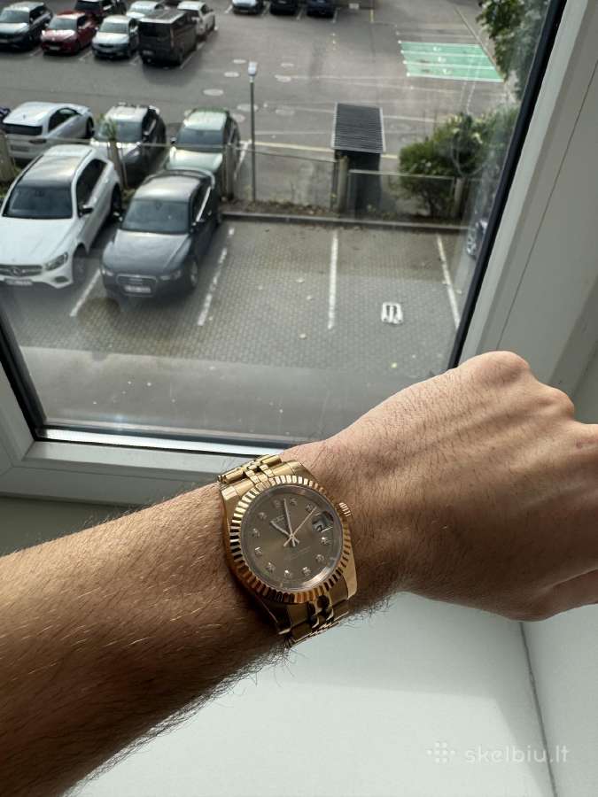 "Seiko Mod Datejust – Rosgold" - nuotraukos Nr. 4