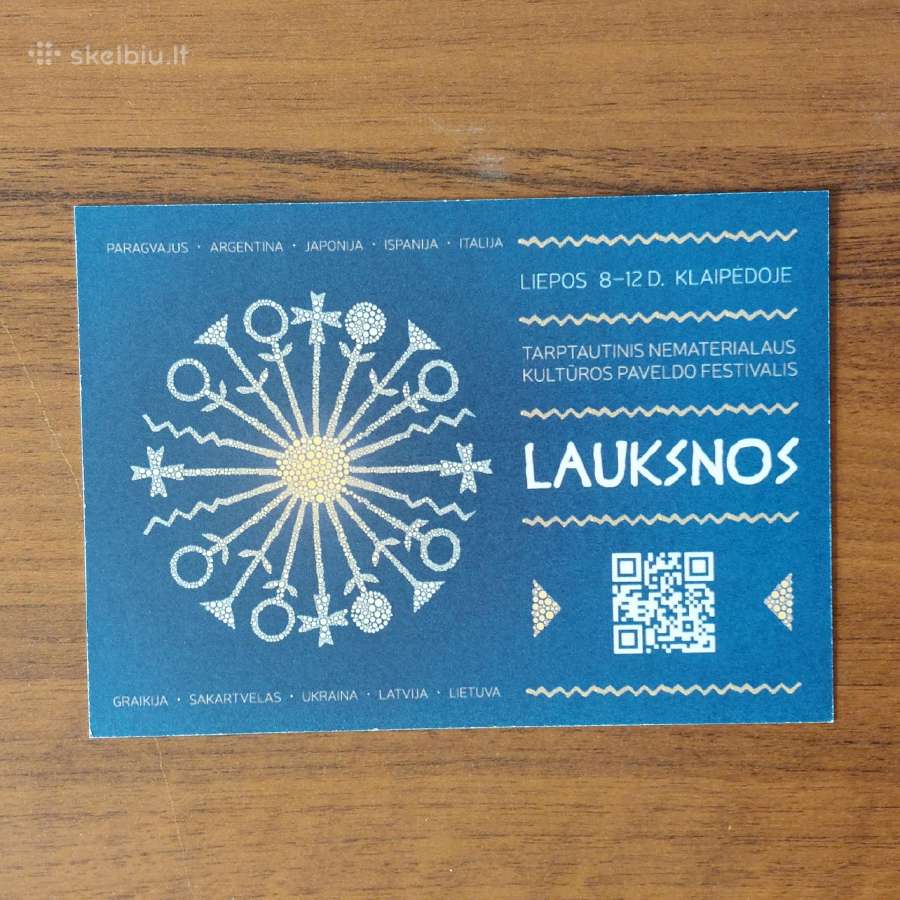 Lietuviški idomus atvirukai ( 10 vnt. ) - nuotraukos Nr. 14