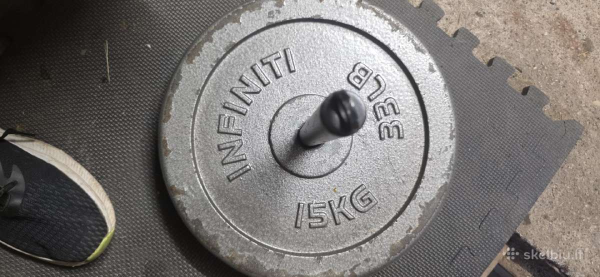Namų sporto salės komplektas 154 kg svoriu - nuotraukos Nr. 15