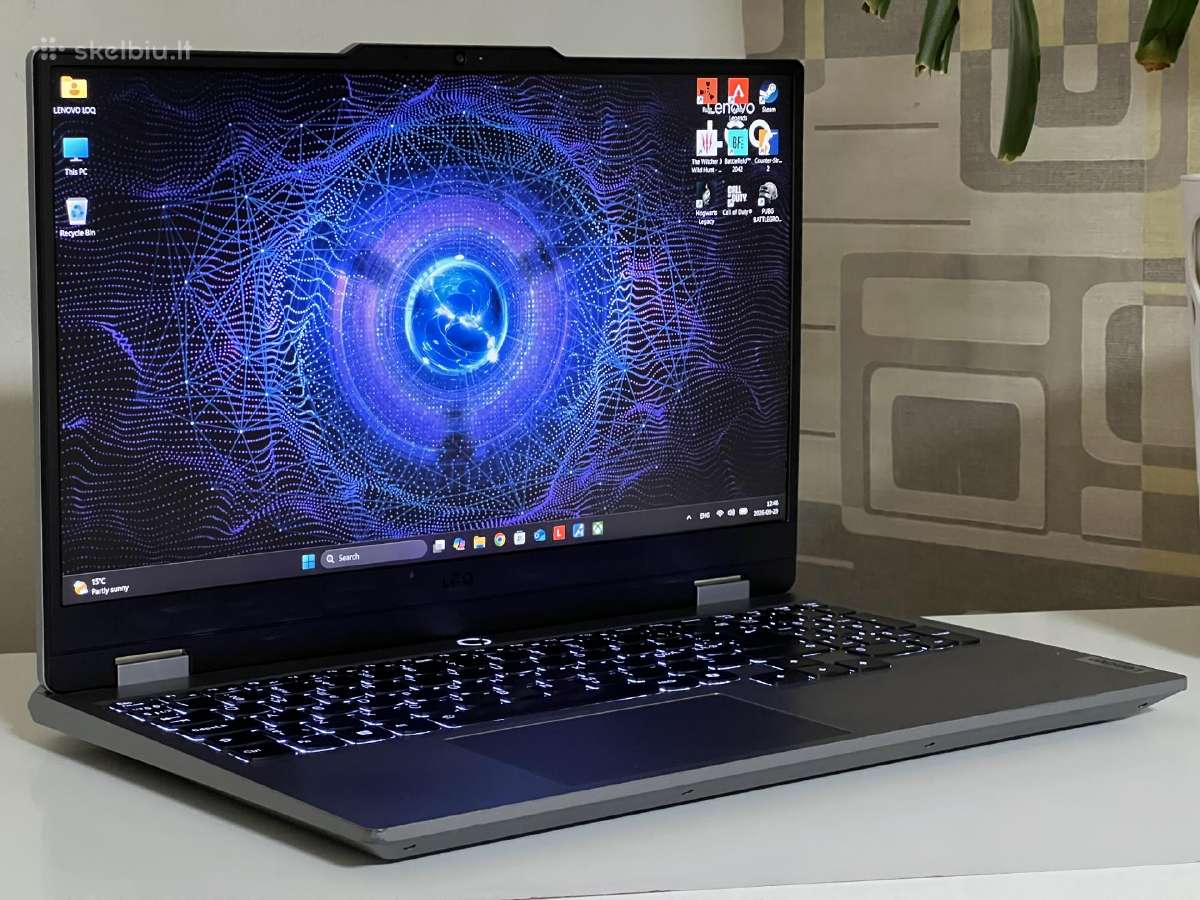 Parduodamas Lenovo Loq su Rtx 4060, 24gb/1tb. - nuotraukos Nr. 2