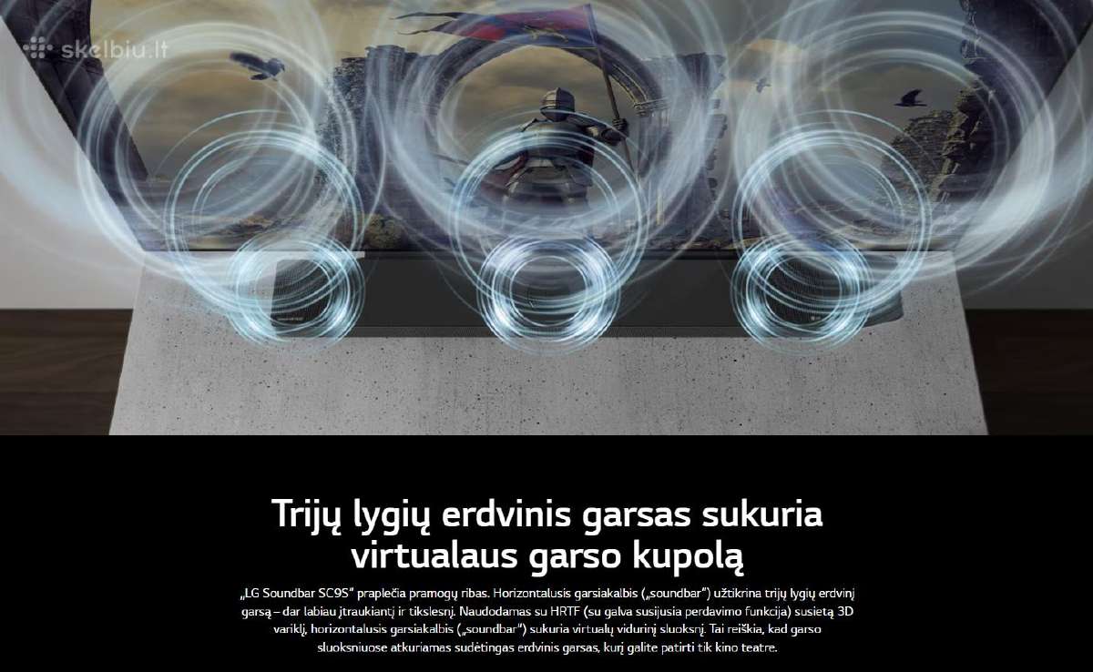 LG sc9s + bevielis sub + originali lentyna - nuotraukos Nr. 8