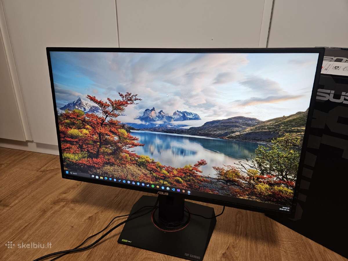 Asus Tuf Vg279qm 27" 240hz Fast Ips monitorius - nuotraukos Nr. 2